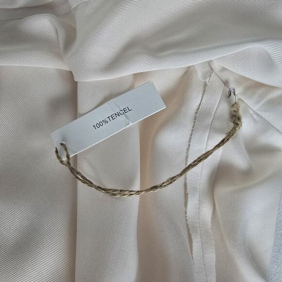 Maison Blanche Inside Out Oversized Jacket Blazer Cream Pink Sz 4 Men‎ M Women L - Picture 12 of 15